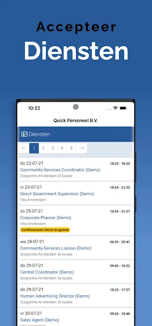 Quick Personeel Screenshot 2