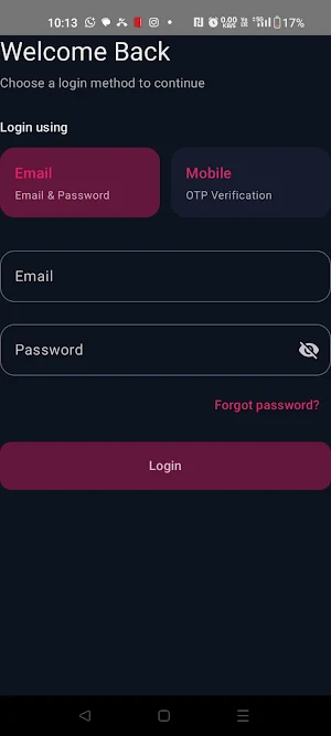 Hybrid Internet - Partner App Screenshot 1