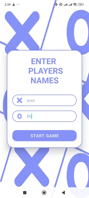 Kom Tic Tac Toe Game Screenshot 2