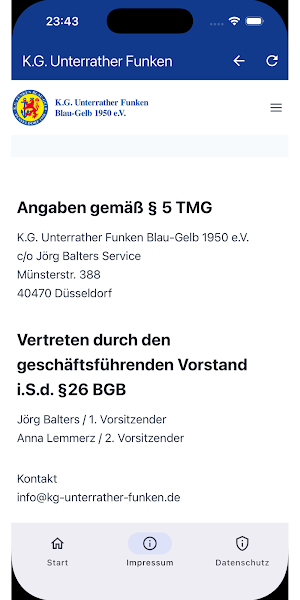Unterrather Funken Screenshot 1