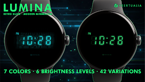 Lumina VFD Watch Face Screenshot 0