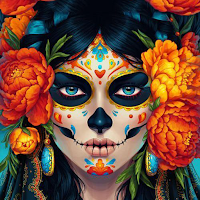 Day of the Dead Wallpaper 4K