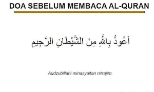 Doa Sebelum Membaca Alquran Screenshot 0