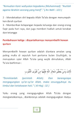 Hukum-hukum Qurban Screenshot 3