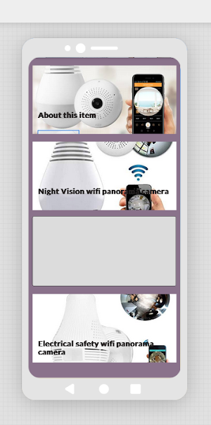 Wifi panorama camera guide App Screenshot 1