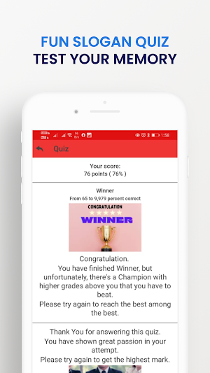 Fun Slogan Quiz Screenshot 3