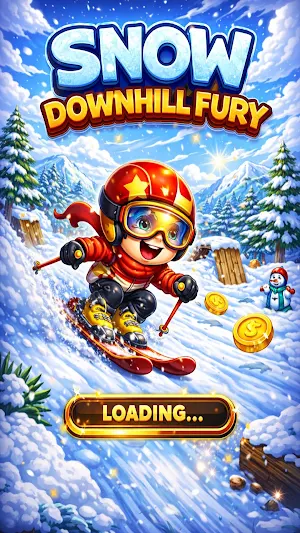 Snow Downhill Fury Screenshot 0