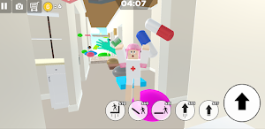 Parkour on hospital obby Screenshot 2