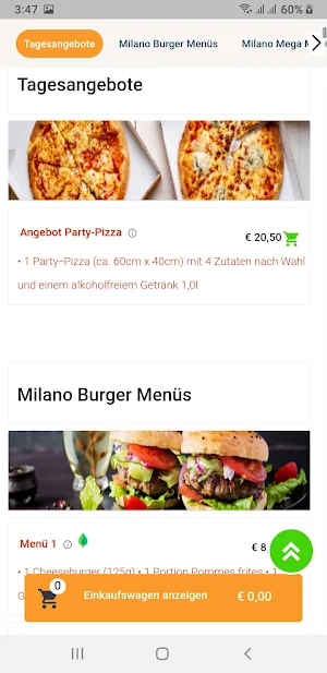 Milano Pizza Screenshot 3