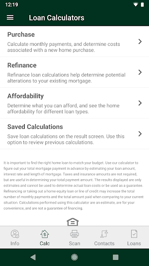 Nosari Home Mortgage On The Go Screenshot 2