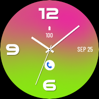 Green Pink MX Watch Face