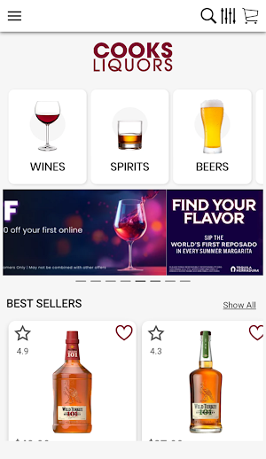 Cook's Liquors Westmont Screenshot 2