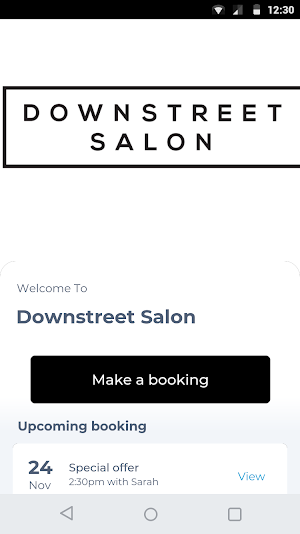 Downstreet Salon Screenshot 0