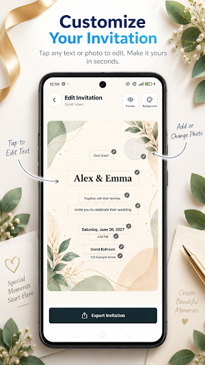 InviteStudio: Invitation Maker Screenshot 3