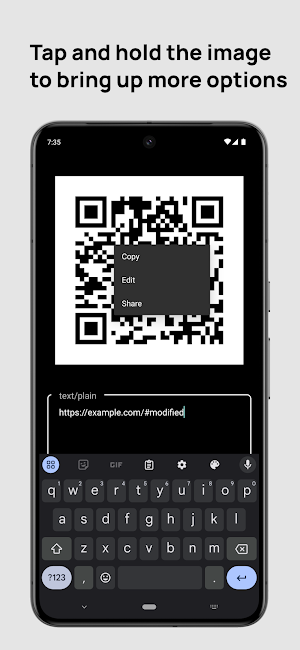 QRshare Screenshot 3