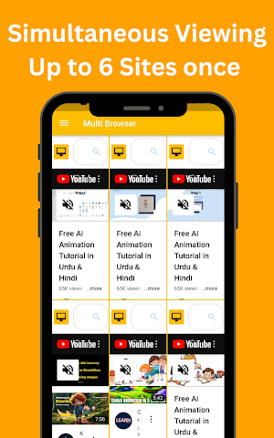 Multi Web Browser - Multi View Screenshot 2