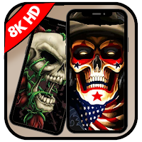 Skull Skeleton Grim Wallpaper