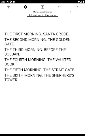 Book, Mornings in Florence Screenshot 2