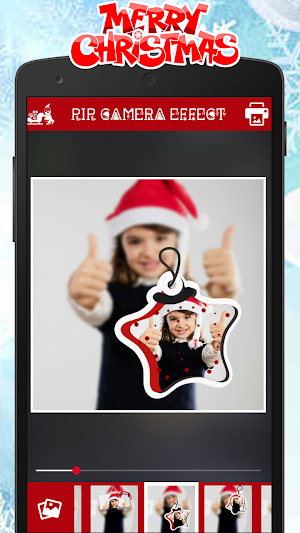 Christmas Camera Effect Screenshot 2