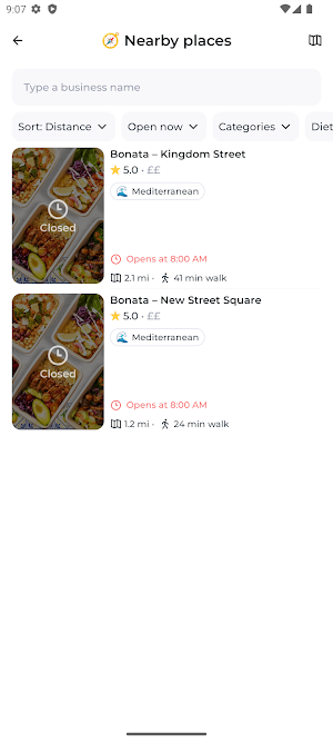 Bonata App Screenshot 1