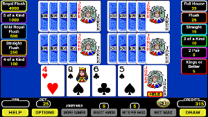Five Play Poker - Free! Screenshot 2
