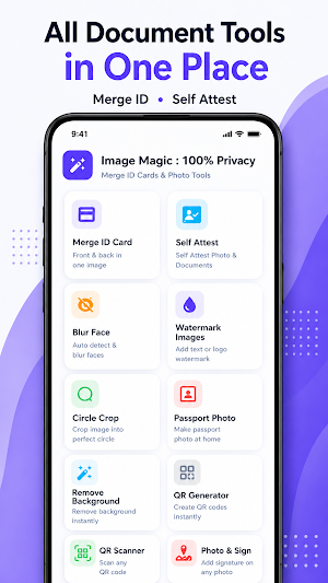 Image Magic: Merge ID & Attest Screenshot 0