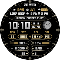 Digital Watch Face Infowatch 1