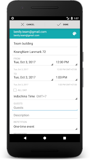 Calendar Screenshot 1