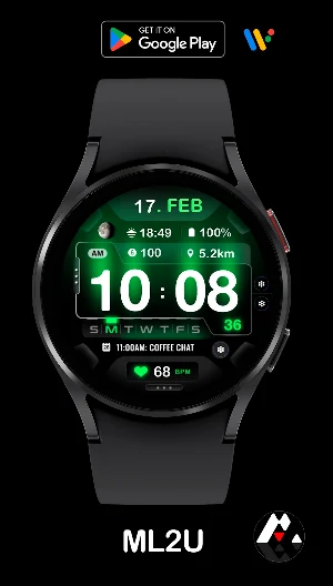 ML2U 212 Watch Face Screenshot 2