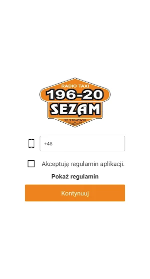 Sezam Taxi Gliwice Screenshot 1