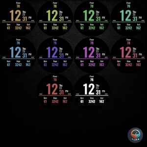 Digital Flow - watch face Screenshot 2