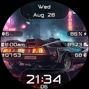 Back to the Future Watch Face Screenshot 2
