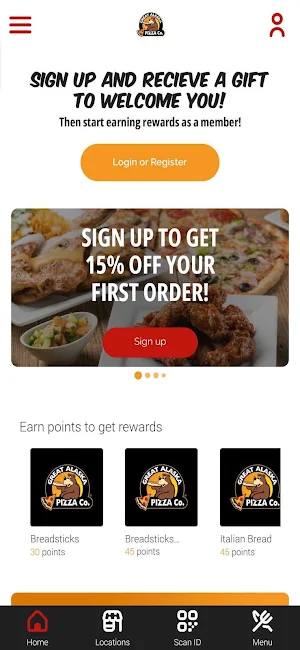 Great Alaska Pizza Company Screenshot 1