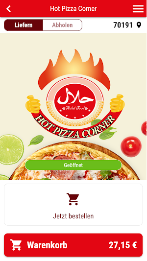 Hot Pizza Corner Stuttgart Screenshot 0
