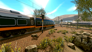 Train Racing Simulator: Free Train Games Screenshot 1