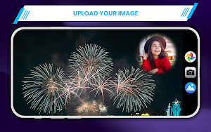 FIREWORKS PHOTO FRAME Screenshot 2