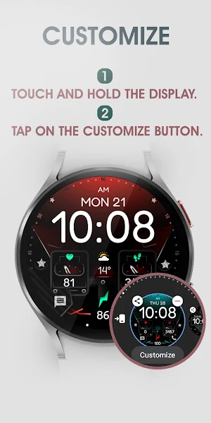 Dream 111 - Digital Watch Face Screenshot 3