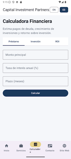Capital Investment Partners Screenshot 2