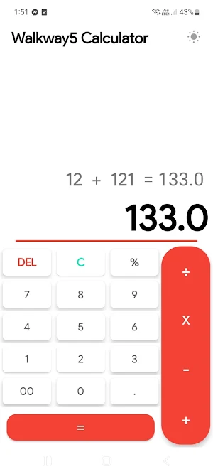 Walkway5 Calculator Screenshot 3