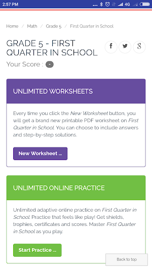 Edugain – Personalized Math Le Screenshot 3