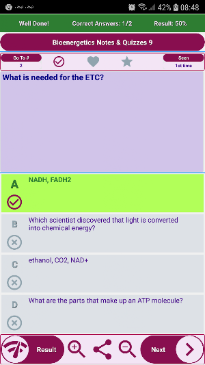 Bioenergetics : Exam Review No Screenshot 2