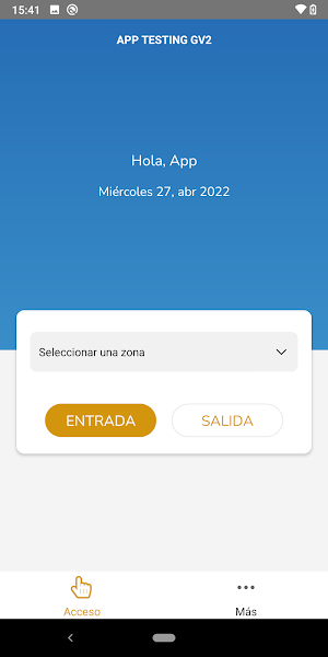 GeoVictoriaApp Acceso Screenshot 1