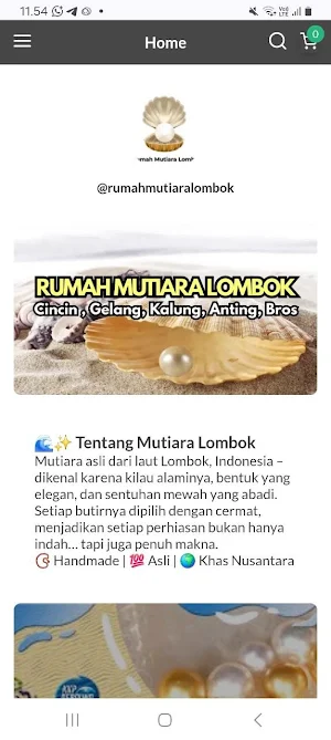 Rumah Mutiara Lombok Screenshot 0