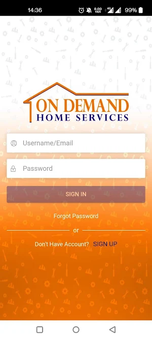On Demand Home Services - Tech Screenshot 0