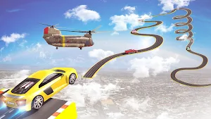 Mega Ramp Car Stunts Racing : Impossible Tracks 3D Screenshot 0