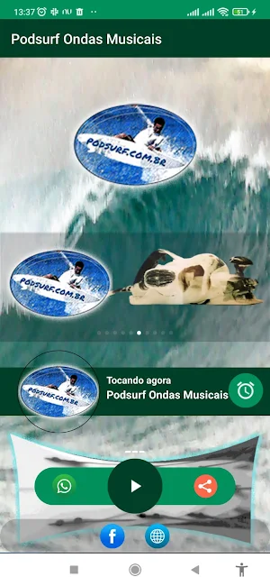 Podsurf Ondas Musicais Screenshot 1