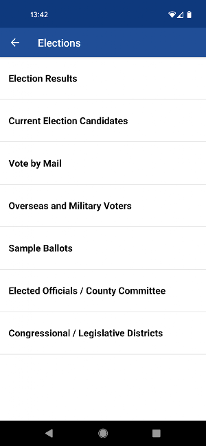 Morris County Clerk’s Office Screenshot 2