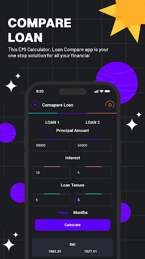 Loancash - Emi Loan Calculator Screenshot 2