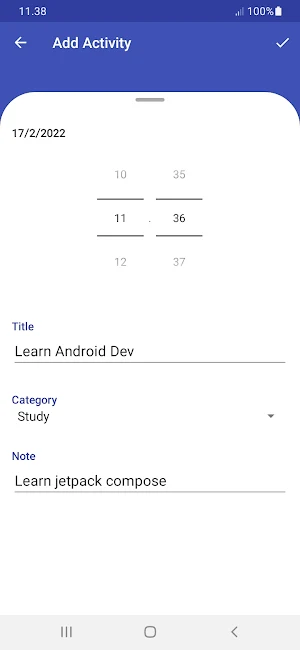 Schedules Screenshot 1