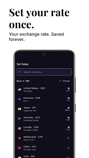 Offline Currency Converter Screenshot 1